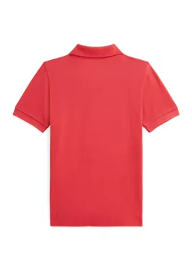 Boys 2-7 Scooter-Embroidered Cotton Polo Shirt