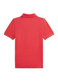 Boys 2-7 Scooter-Embroidered Cotton Polo Shirt