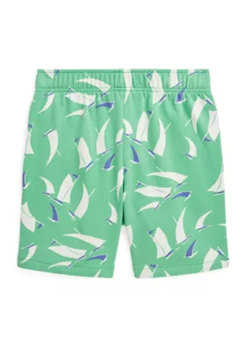 Boys 2-7 Sailboat-Print French Terry Shorts