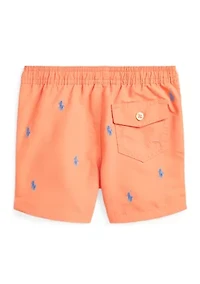 Boys 2-7 Traveler Polo Pony Swim Trunks