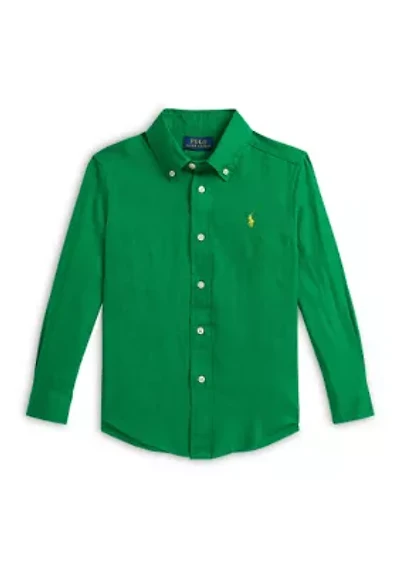 Boys 2-7 Linen Shirt