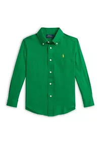 Boys 2-7 Linen Shirt