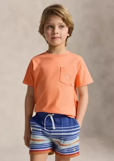 Boys 2-7 Cotton Jersey Pocket T-Shirt