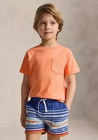 Boys 2-7 Cotton Jersey Pocket T-Shirt