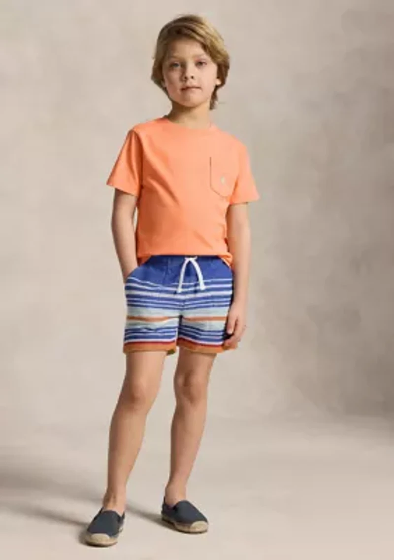 Boys 2-7 Cotton Jersey Pocket T-Shirt