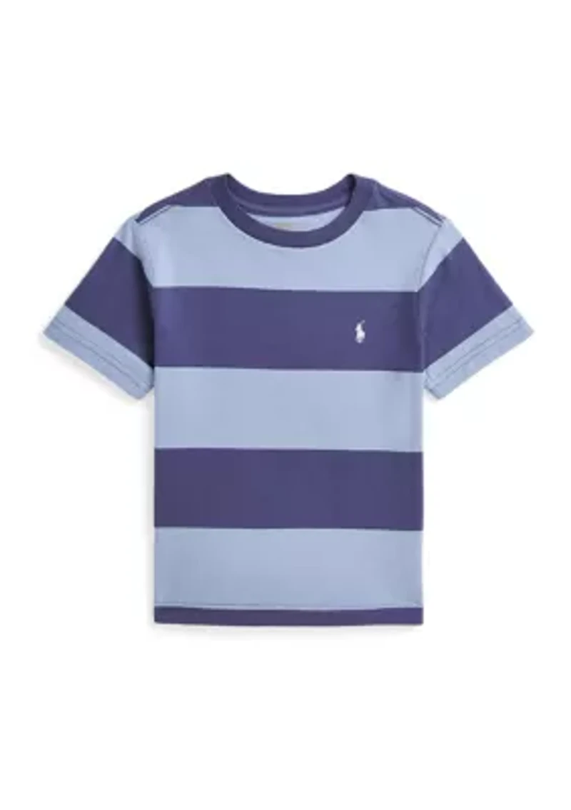 Boys - Striped Cotton Jersey T-Shirt