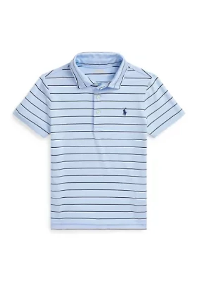 Boys 2-7 Striped Performance Jersey Polo Shirt
