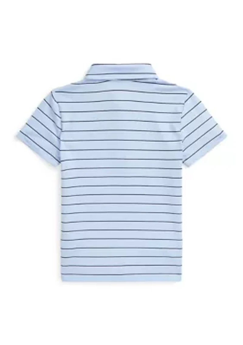 Boys 2-7 Striped Performance Jersey Polo Shirt
