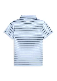 Boys 2-7 Striped Performance Jersey Polo Shirt
