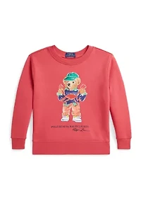 Boys 2-7 Polo Bear Fleece Sweatshirt