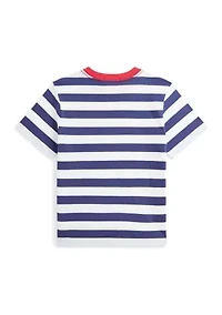Boys 2-7 Striped Cotton Jersey Pocket Tee