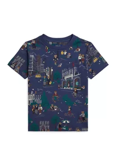 Boys 2-7 Polo Bear Cotton Jersey Tee