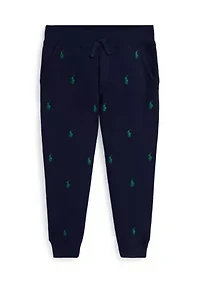 Boys 2-7 Polo Pony Fleece Jogger Pants