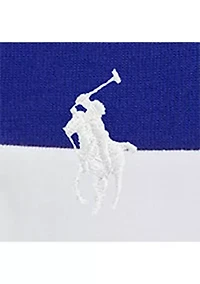 Boys - Big Pony Double Knit Collared Sweatshirt