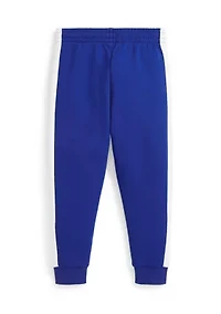 Boys 2-7 Striped Double Knit Jogger Pants