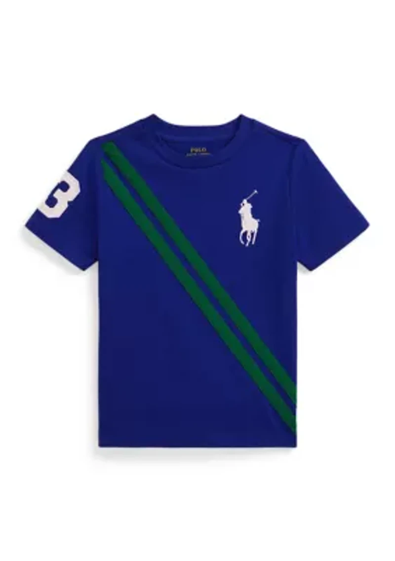 Boys - Big Pony Heavyweight Cotton Jersey T-Shirt
