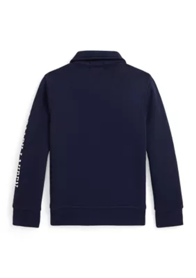 Boys 2-7 Logo Fleece Collared Sweatshirt