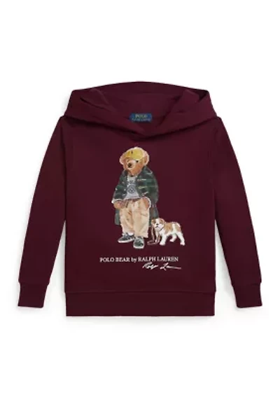 Boys 2-7 Polo Bear Fleece Hoodie