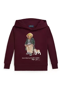 Boys 2-7 Polo Bear Fleece Hoodie