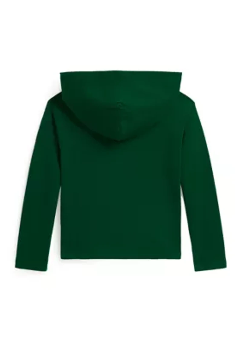 Boys 2-7 Polo Bear Cotton Hooded T-Shirt