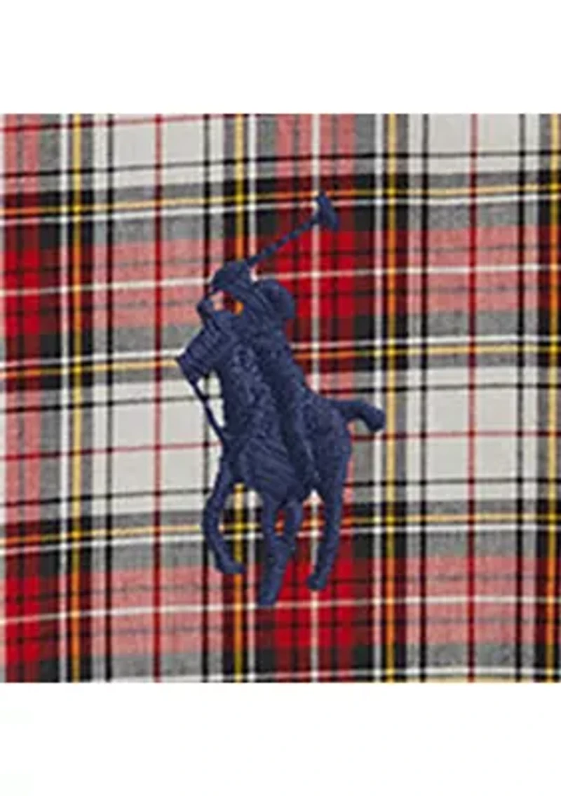 Boys 2-7 Plaid Cotton Poplin Shirt