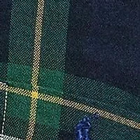 Boys 4-7 Plaid Cotton Oxford Shirt