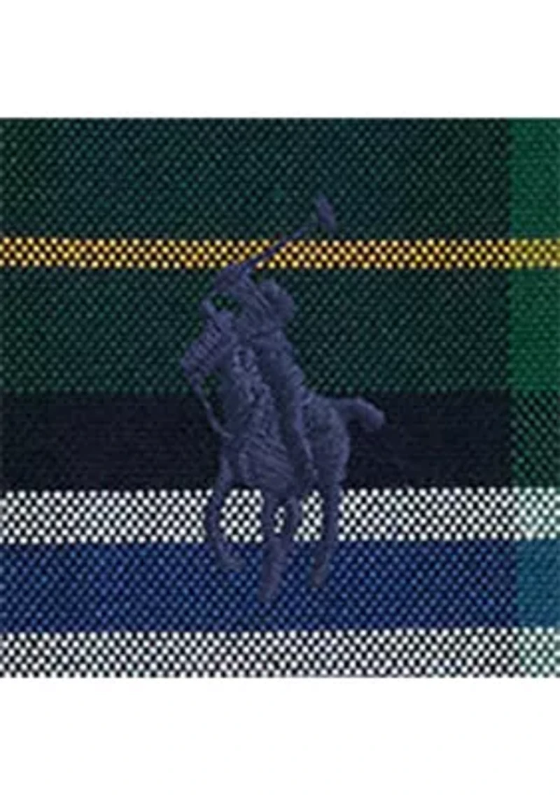 Boys 4-7 Plaid Cotton Oxford Shirt