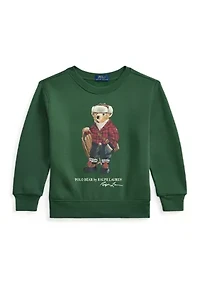 Boys 2-7 Polo Bear Fleece Sweatshirt