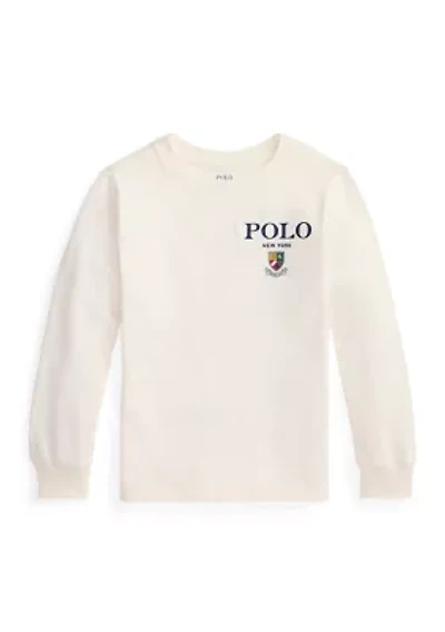 Boys 2-7 Cotton Long-Sleeve Graphic Tee