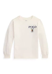 Boys - Cotton Long-Sleeve Graphic Tee