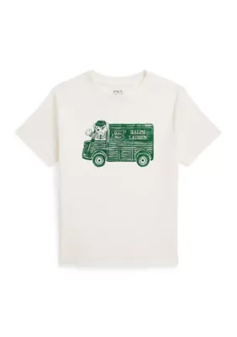 Boys 2-7 Ralph’s Coffee Polo Bear Tee