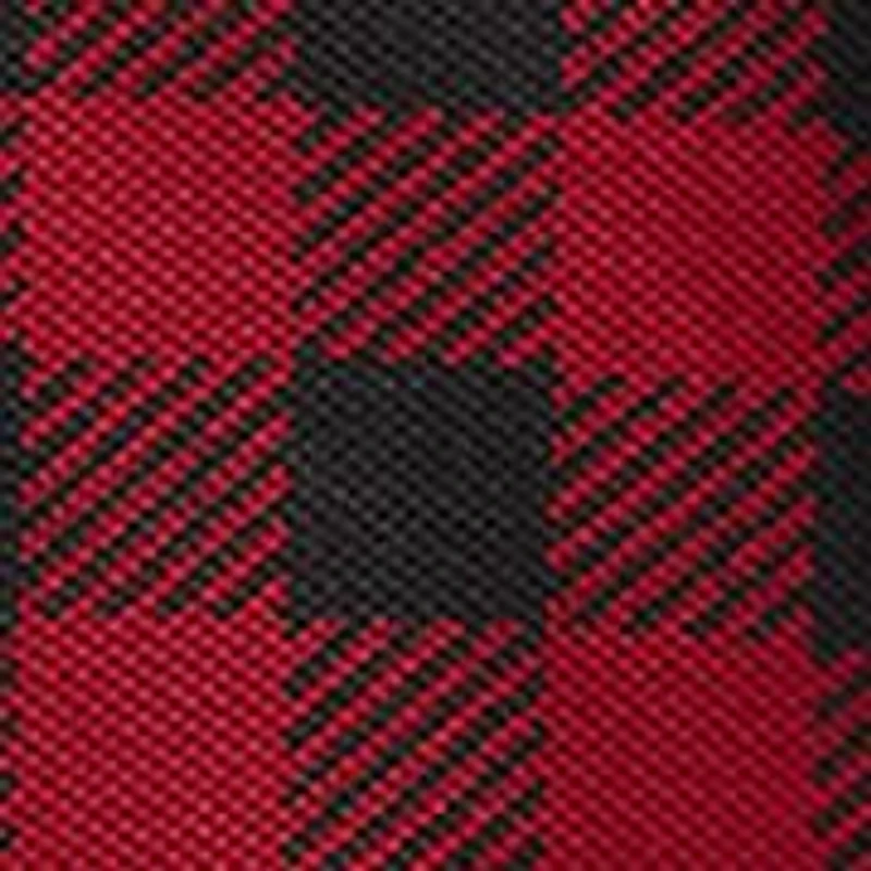 Boys - Buffalo Check Cotton Mesh Polo Shirt