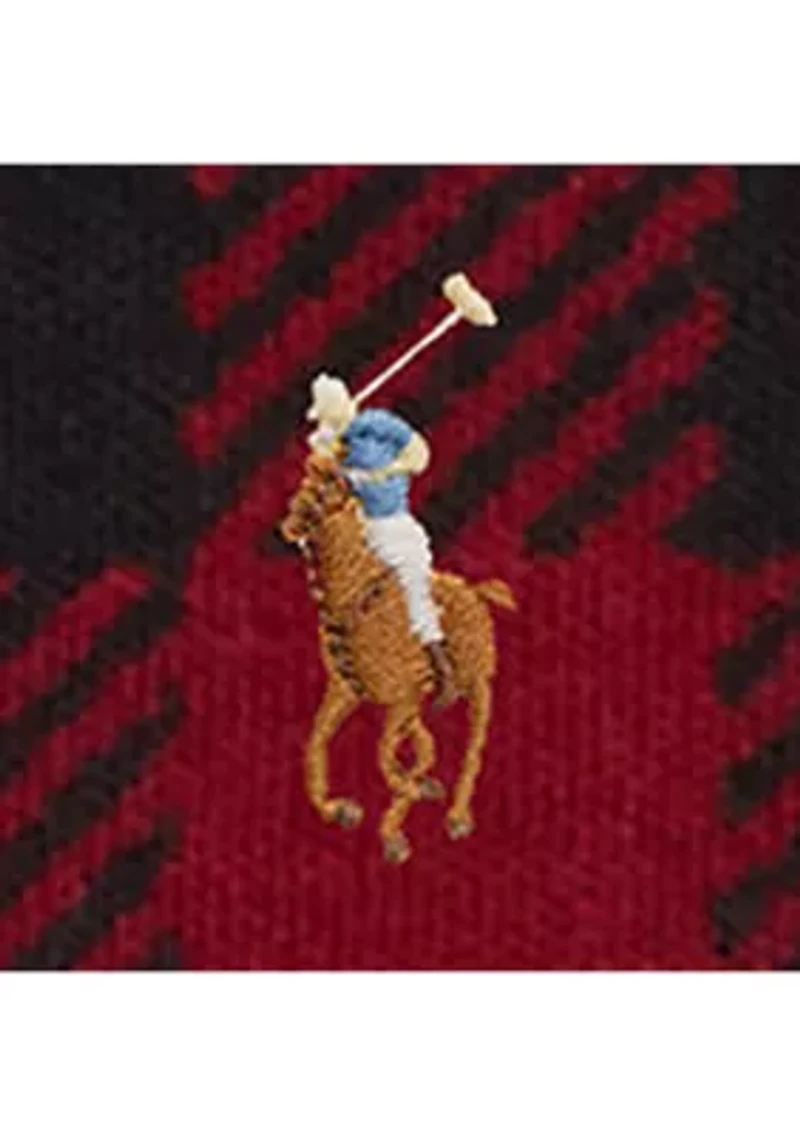 Boys 2-7 Plaid Cotton Interlock Pullover