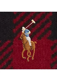 Boys 2-7 Plaid Cotton Interlock Pullover