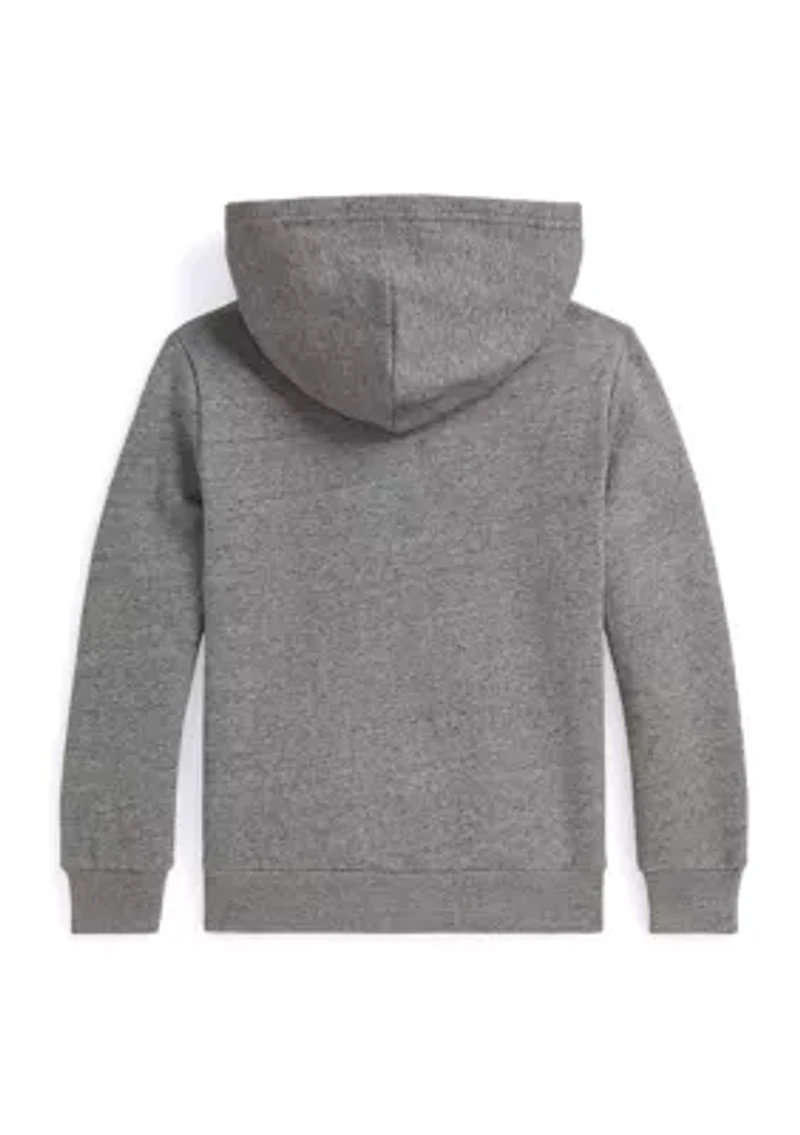 Boys 2-7 Truck-Print Fleece Hoodie