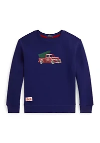 Boys 2-7 Ralph’s Garage Fleece Sweatshirt