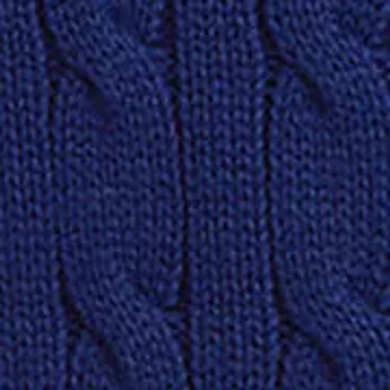 Boys 2-7 Polo Bear Cable-Knit Cotton Sweater