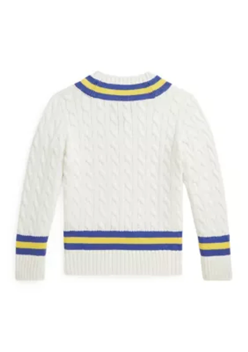 Boys 2-7 The Iconic Cricket Sweater