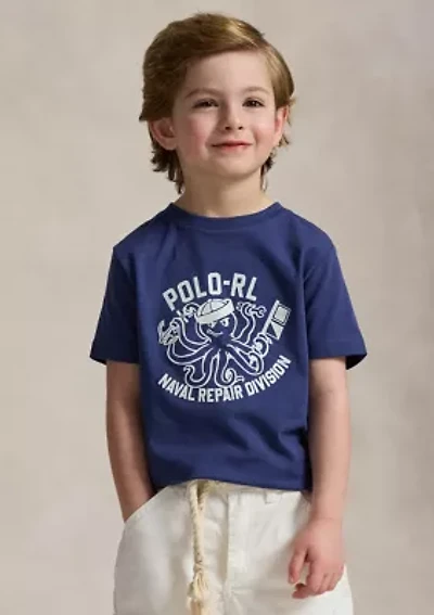 Boys 2-7 Cotton Jersey Graphic Tee