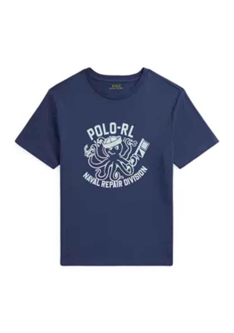 Boys 2-7 Cotton Jersey Graphic Tee