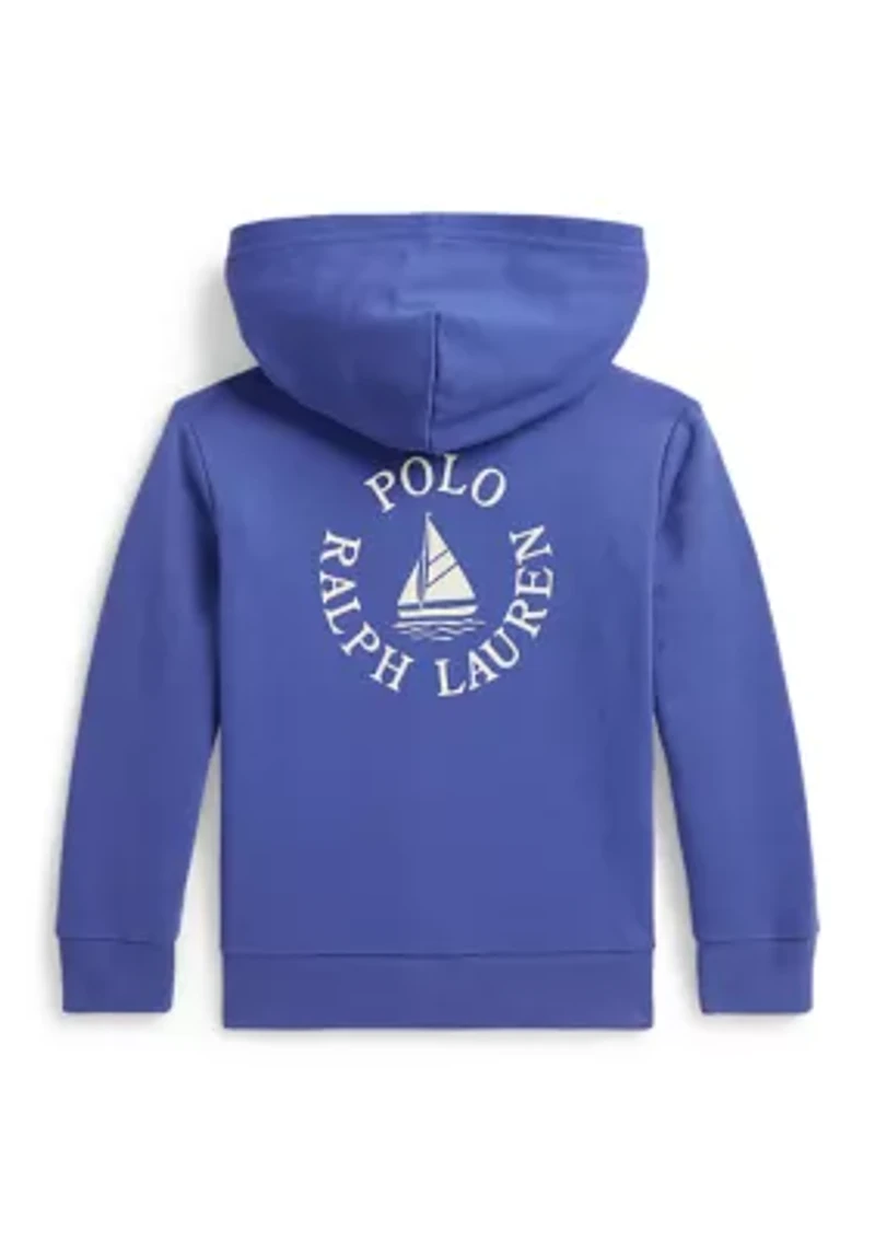 Boys 2-7 Logo French Terry Full-Zip Hoodie