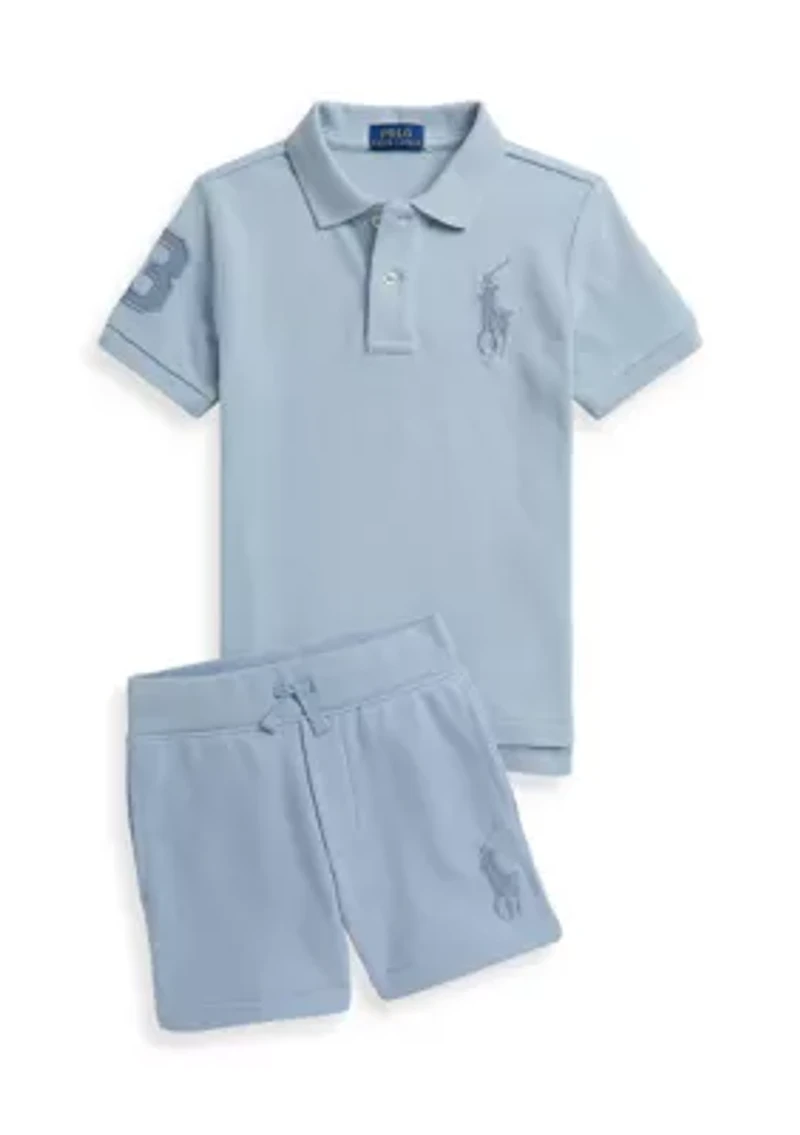 Boys 2-7 Big Pony French Terry Shorts