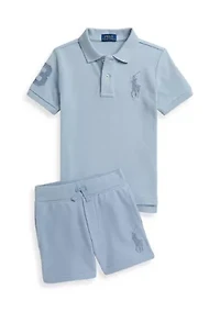 Boys 2-7 Big Pony French Terry Shorts