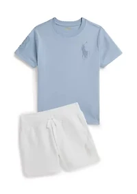 Boys 2-7 Big Pony French Terry Shorts