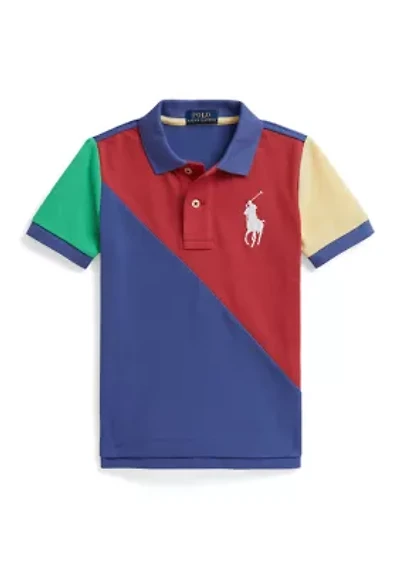 Boys 2-7 Big Pony Cotton Mesh Polo Shirt