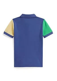 Boys 2-7 Big Pony Cotton Mesh Polo Shirt