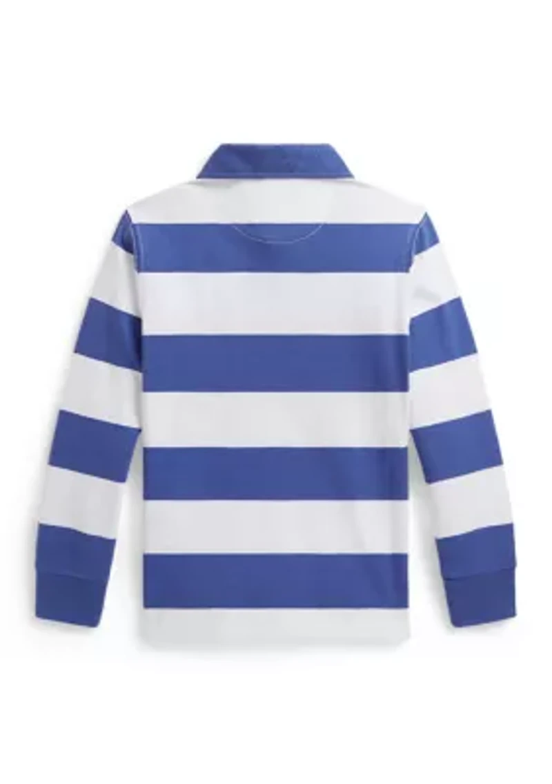 Boys 2-7 Nautical-Inspired Cotton Rugby Shirt