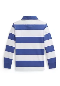 Boys 2-7 Nautical-Inspired Cotton Rugby Shirt