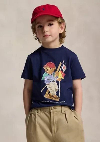 Boys 2-7 Polo Bear Cotton Jersey T-Shirt