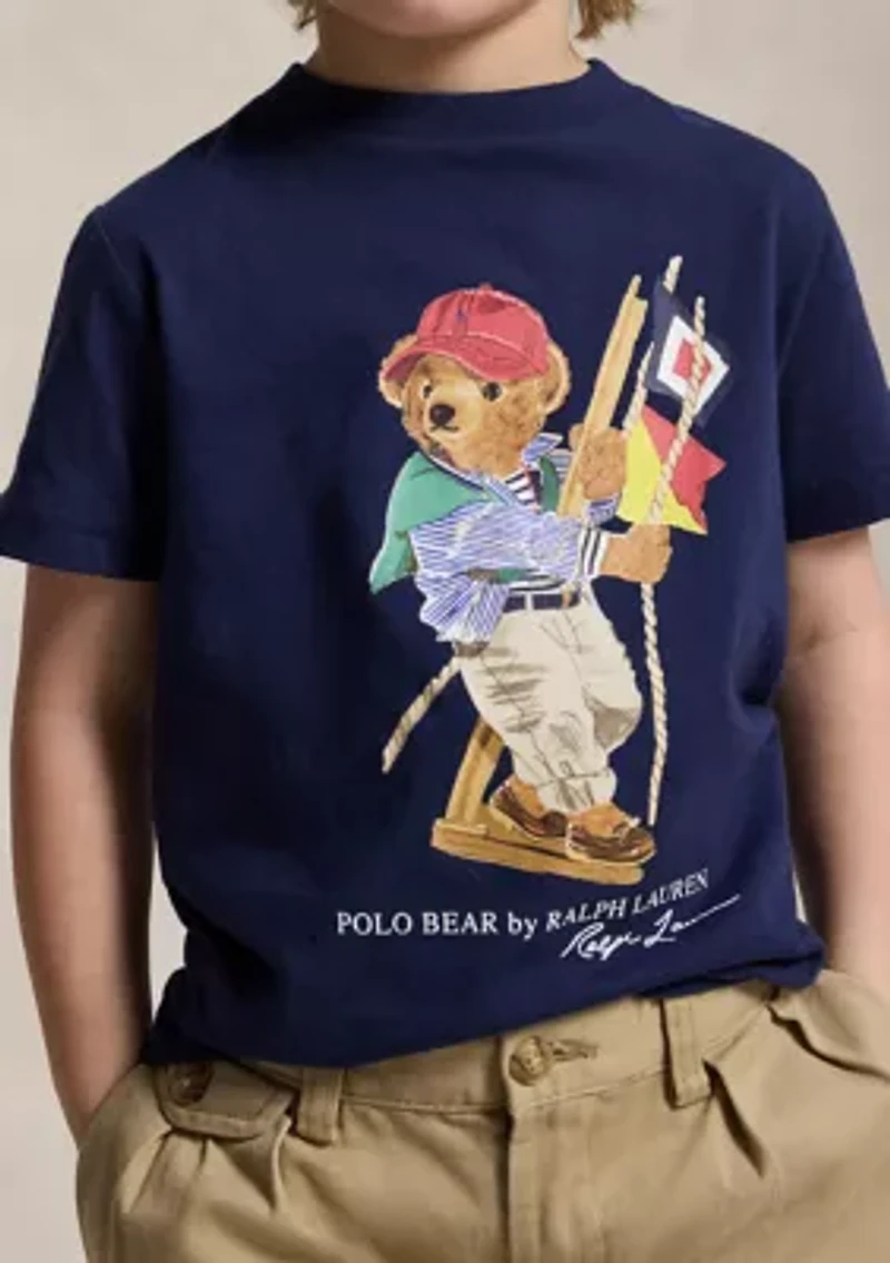 Boys 2-7 Polo Bear Cotton Jersey T-Shirt